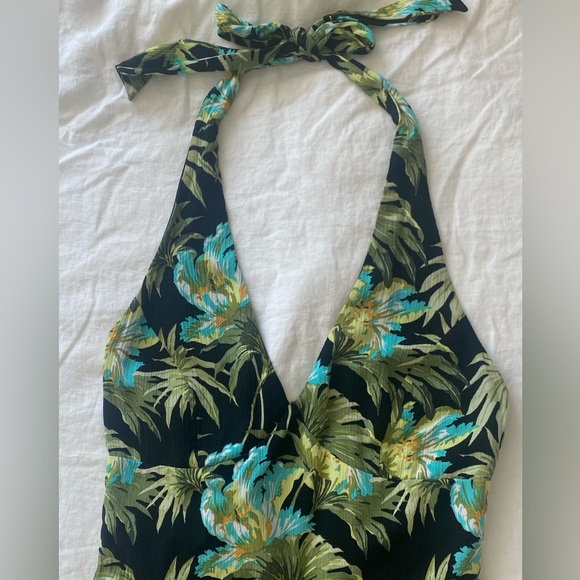 TopShop Tropical Halter Jumpsuit - Picture 6 of 14